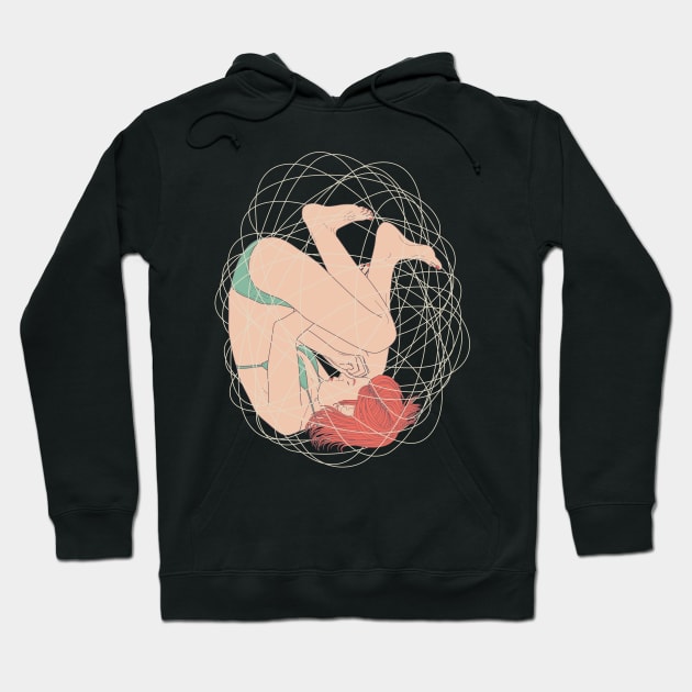 Cocoon Hoodie by freshinkstain